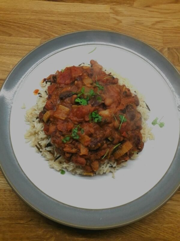 Mixed bean chilli
