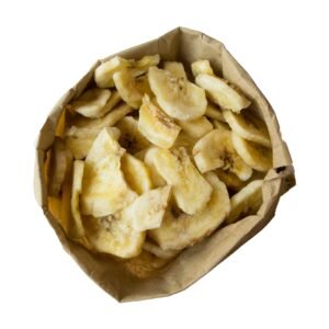 Organic banana chips