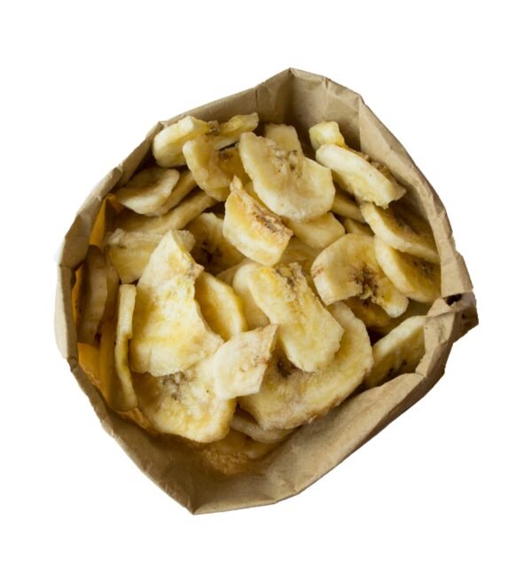 Organic banana chips