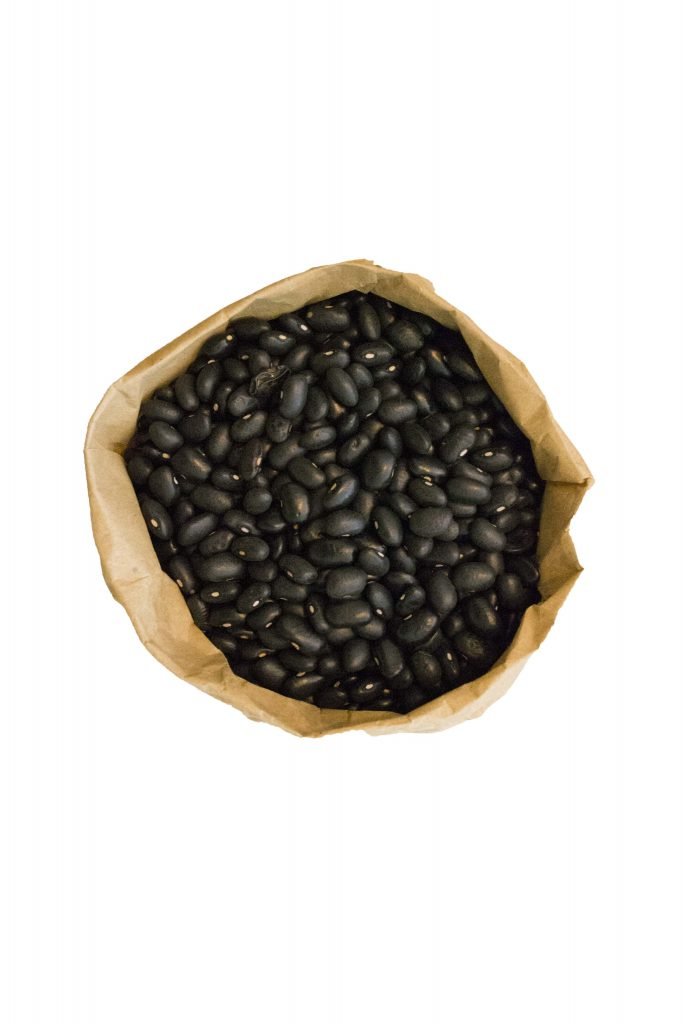 Organic black beans per 100g Natural Weigh Zero Waste Shop