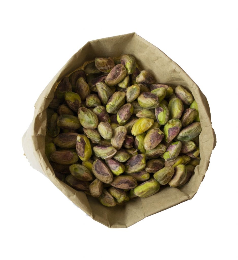 Organic shelled pistachios per 100g Natural Weigh Zero Waste Shop