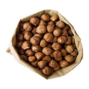 Organic Hazelnuts sold loose