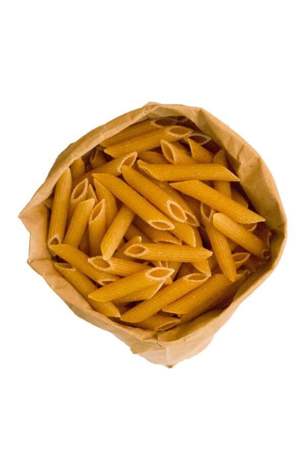 Organic wholewheat penne