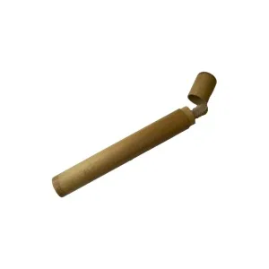 Bamboo toothbrush holder