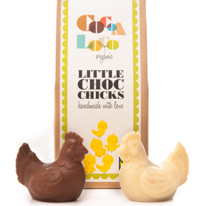 Milk chocolate chicks