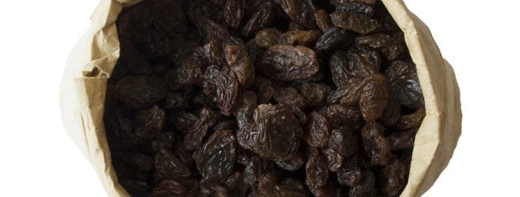 Non-organic raisins