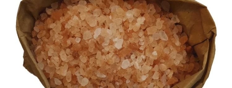 Himalayan rose pink salt