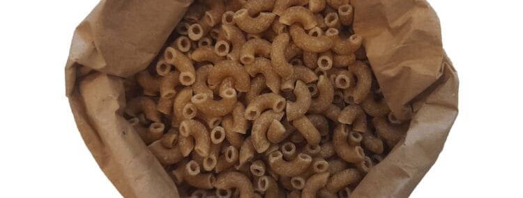 Organic gomitini pasta