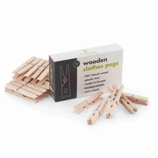 Wooden pegs