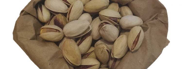 Roasted and salted pistachios