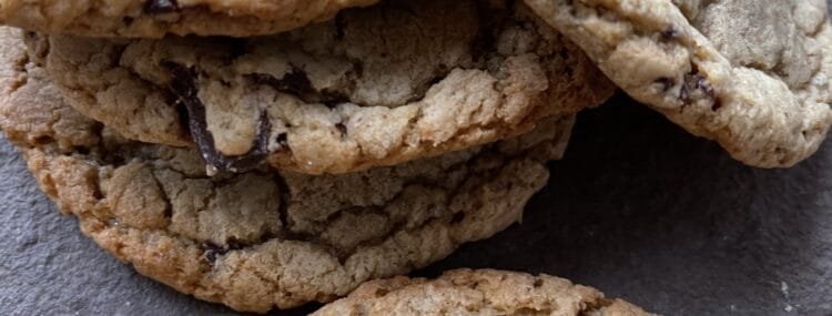 Vegan chocolate chip cookies – collection only