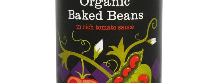 Organic baked beans – 400g tin Tins, Jars & Bottles Organic baked beans – 400g tin