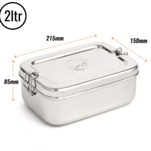 Stainless steel lunch box - Image 2