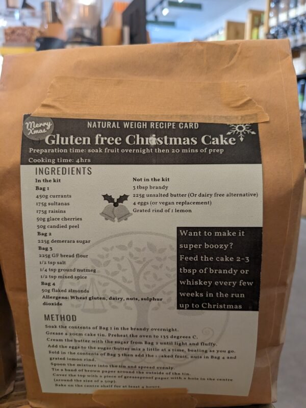 Christmas Cake Kit - gluten free