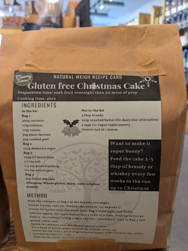 Christmas Cake Kit - gluten free