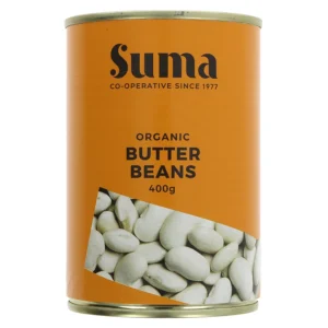 Organic butter beans - 400g tin 10 Organic Butter Beans - 400g tin