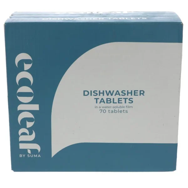 Ecoleaf dishwasher tablets - box of 70