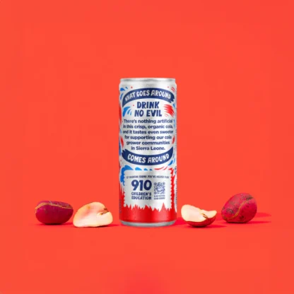 Karma Cola back