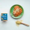 baked beans with engevita nutritional yeast flakes