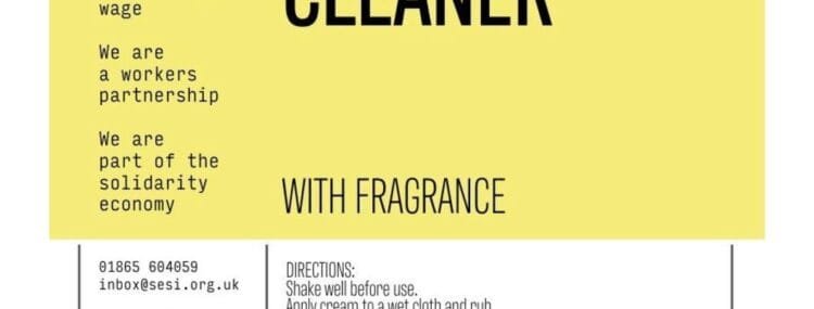 Cream cleaner – per kg (litre) Available in store only