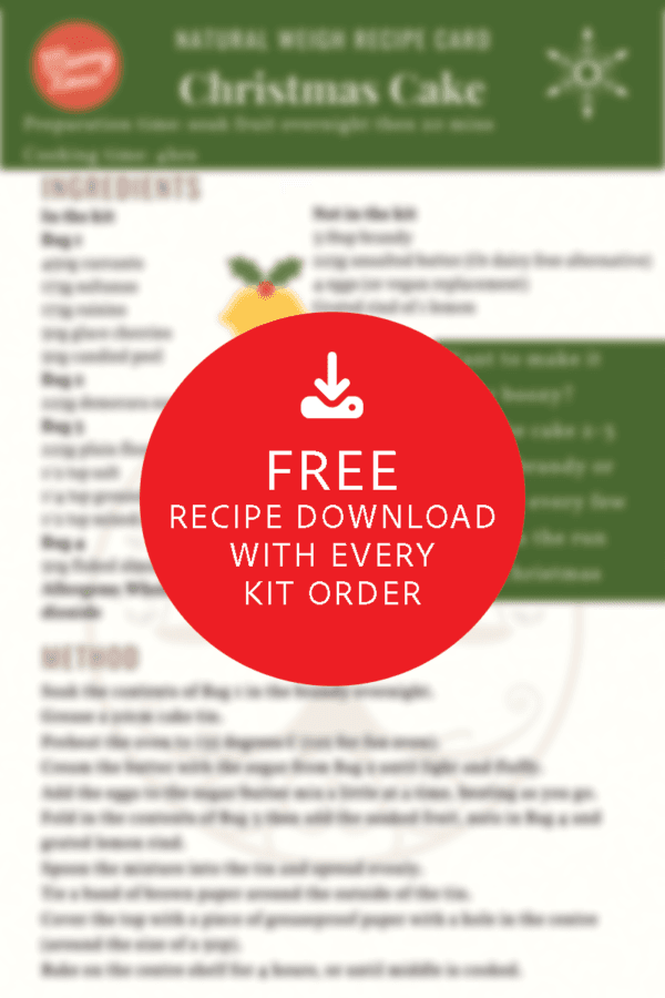 Free Recipe Download with every kit order