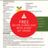 Free Download of Gluten Free Christmas Pudding Recipe with every kit order