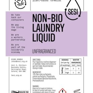 Non-bio laundry liquid - (per 100g) Available in store only