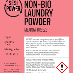 Non-bio Laundry Powder - Meadow Breeze