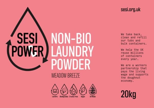Non-Bio Laundry Powder - back