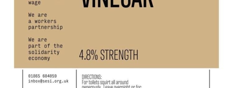 White vinegar – per kg (litre) Available in store only