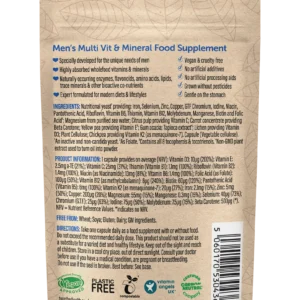 Together Health Men's Multi pack back