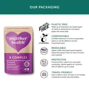 Together Health B Complex pack back