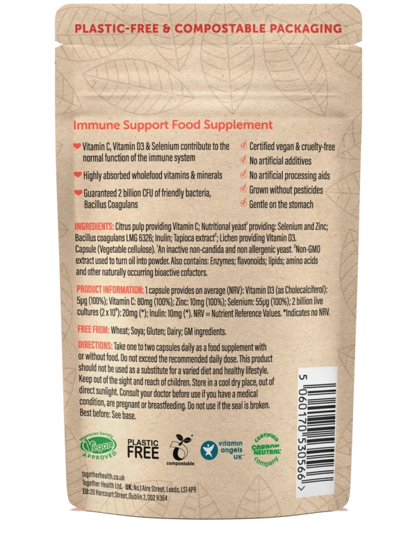 Together Health Immune back