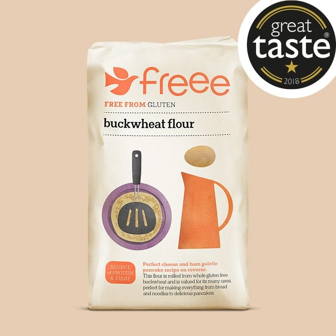 Gluten Free Buckwheat flour – 1KG pre-packed
