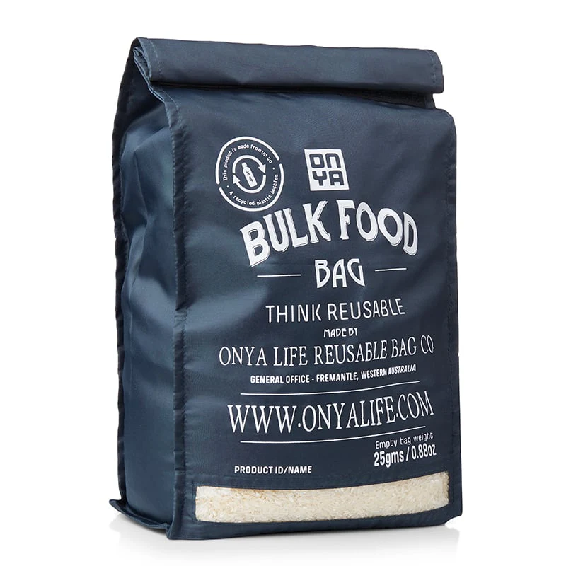 Onya Large charcoal bulk food bag