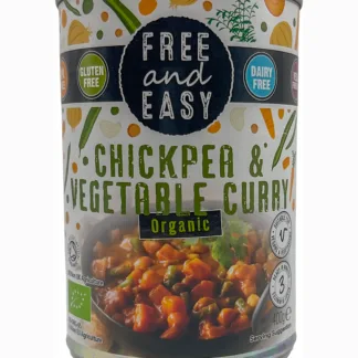 chickpea and vegetable curry - free and easy