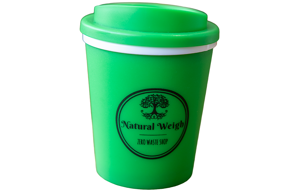 Zero Waste Shopping: A Complete Guide to Plastic-Free Living 🌿 8 Natural Weigh Reusable Coffee Cup