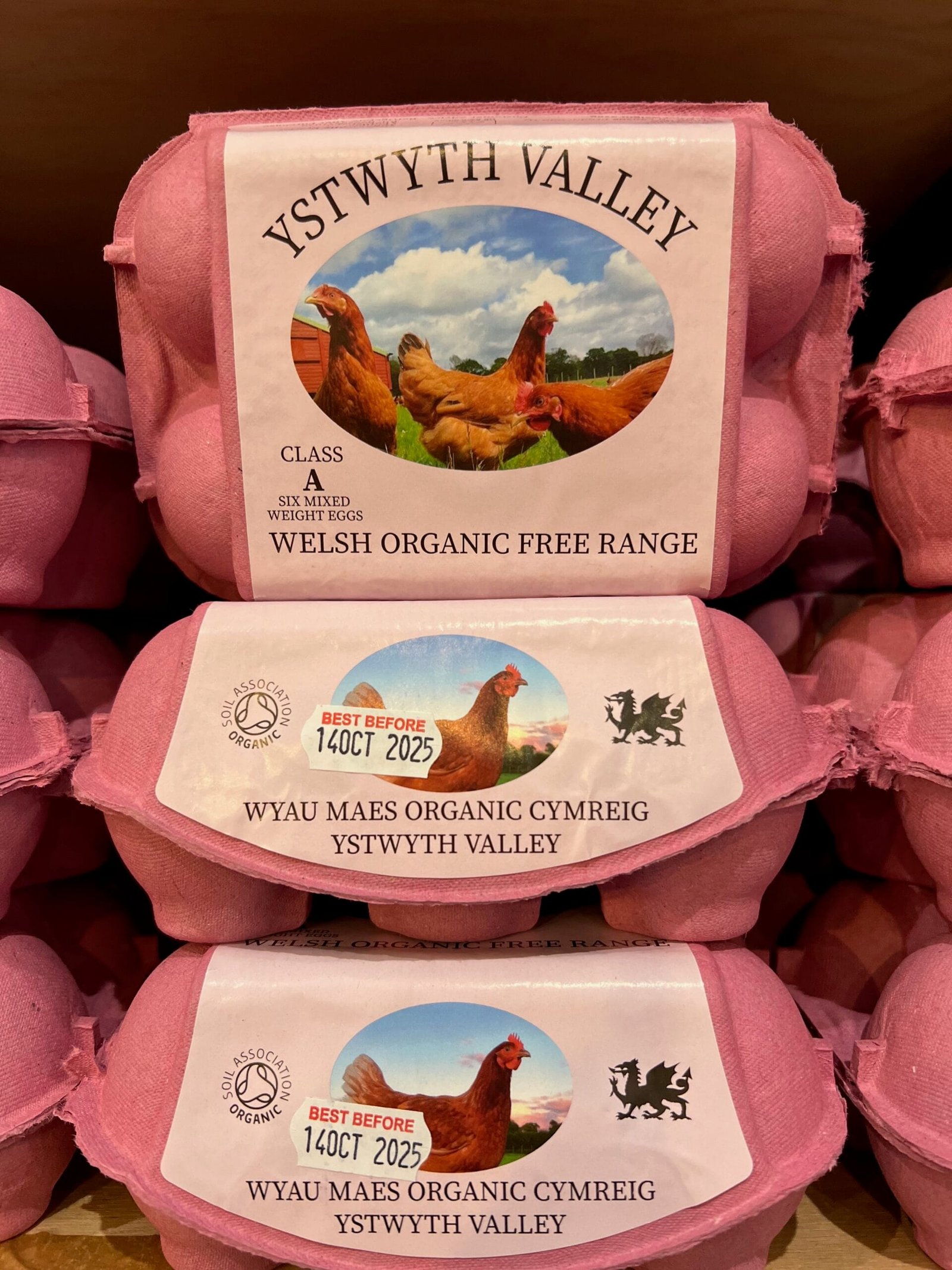 Ystwyth Valley eggs – collection only