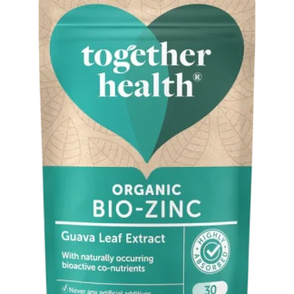 Together Health Organic Zinc capsules Vitamins & Supplements vegan Organic Bio-Zinc capsules in biodegradable packaging