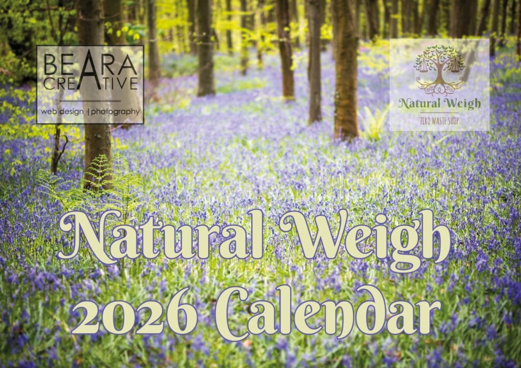 Natural Weigh - Wales' first zero waste shop 14 2026 Bannau Brycheiniog Nature Calendar