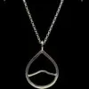 Table Mountain Pendant on a black background