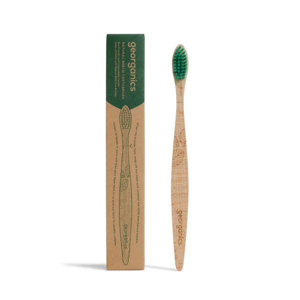 Georganics Beechwood Toothbrush and box