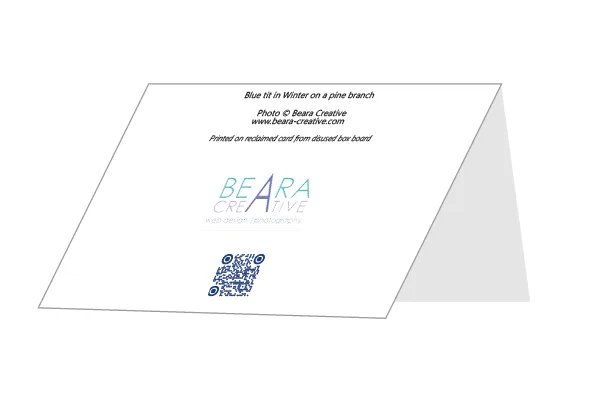Beara Creative Greetings Cards - Reverse.