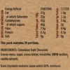 Advent calendar nutritional information