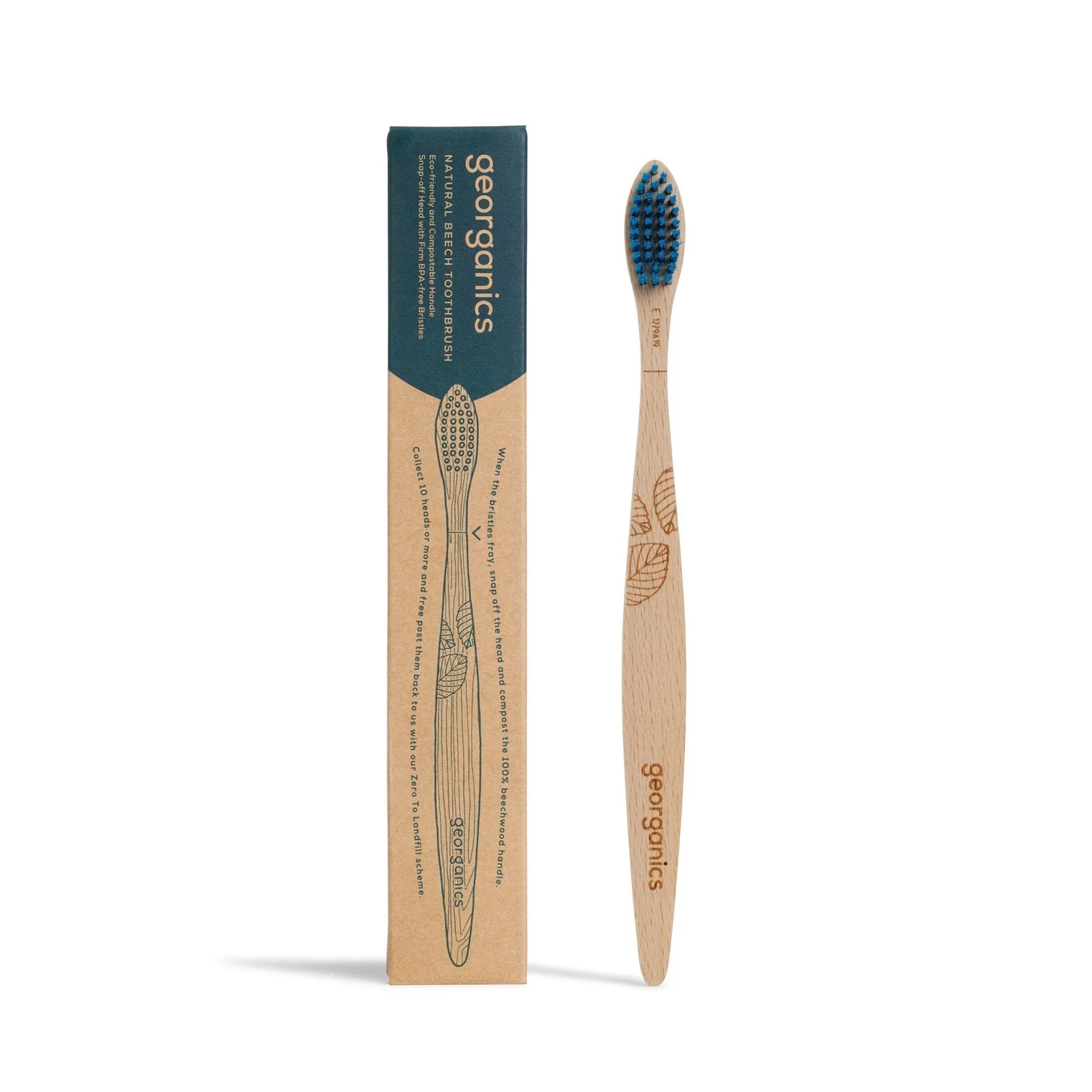 Georganics Beechwood Toothbrush - Firm