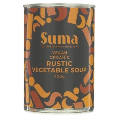 Organic Rustic Vegetable Soup – 400g tin Tins, Jars & Bottles organic Organic Rustic Vegetable soup - 400g tin