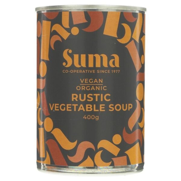 Organic Rustic Vegetable soup - 400g tin