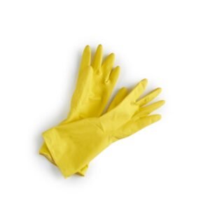 1 Pair of plastic free Rubber Gloves - Natural Latex