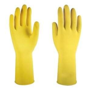 Natural Rubber Gloves - inflated