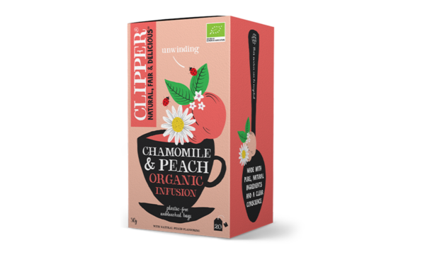 Chamomile & Peach Organic Infusion